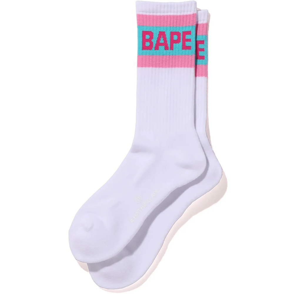 BAPE US LIMITED COLLECTION SOCKS M Pink