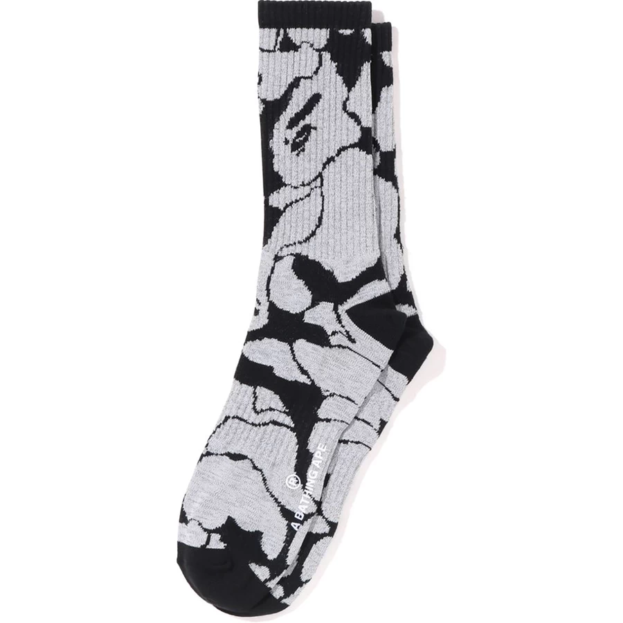 Bape REFLECTIVE CAMO SOCKS MENS
