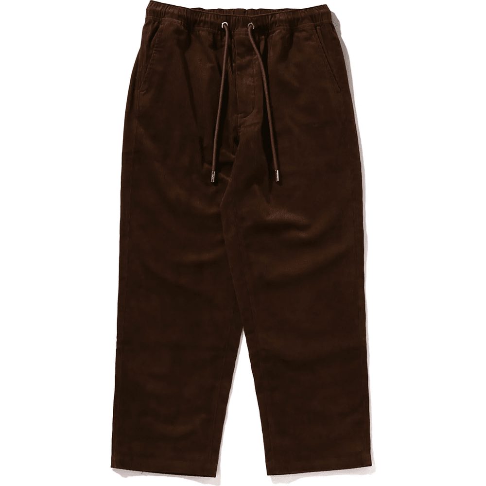 Bape BATHING APE CORDUROY RELAXED FIT PANTS MENS Brown