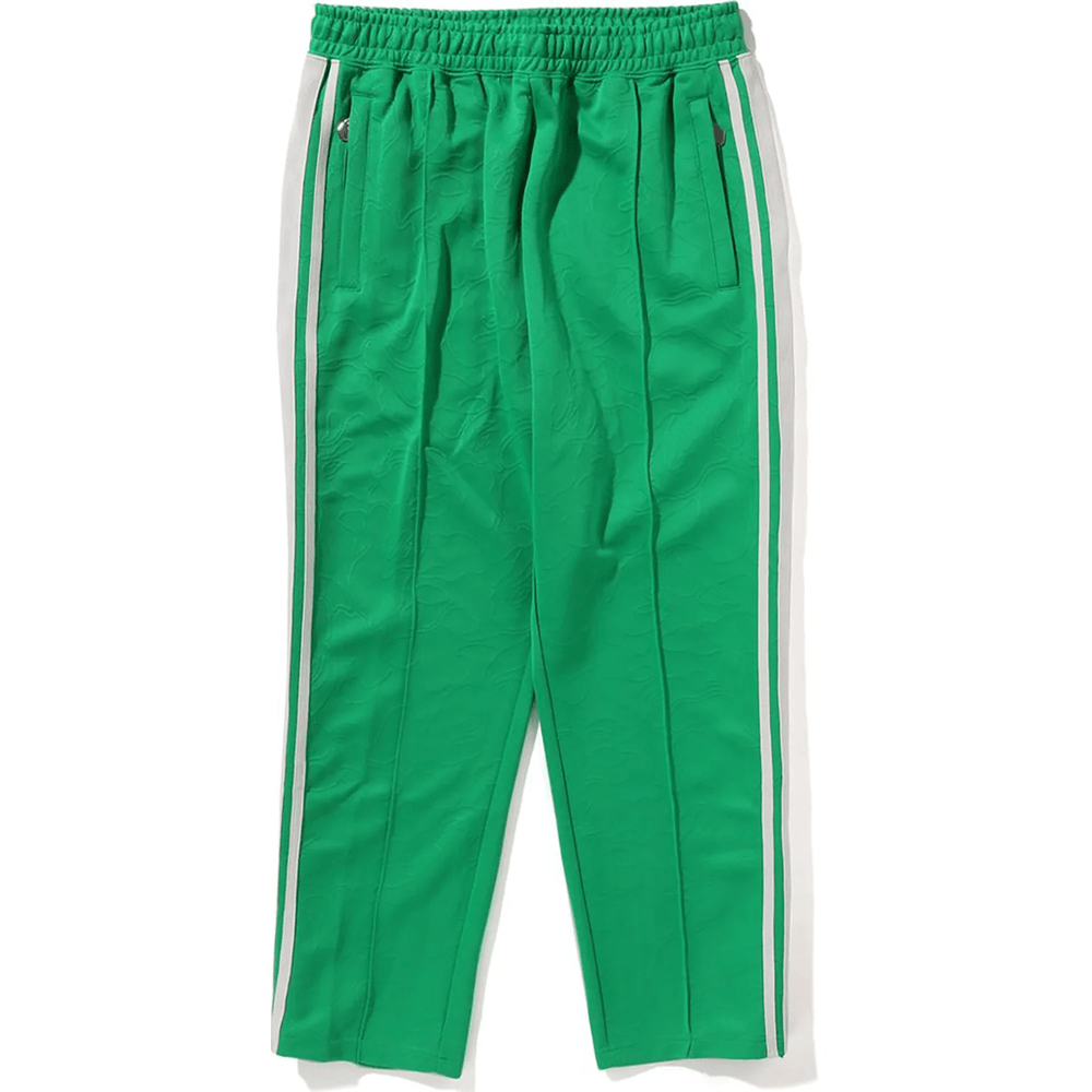 Bape LINE CAMO JACQUARD LOOSE FIT SWEATPANTS MENS Green