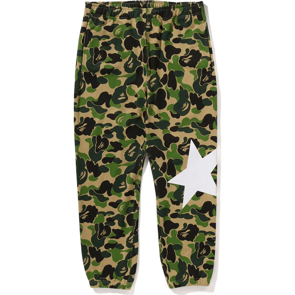Bape Abc Camo Trenirke Moške Zelene