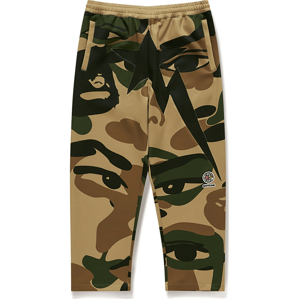 BAPE X KIDSUPER PATCHWORK TRACKPANTS MENS Green