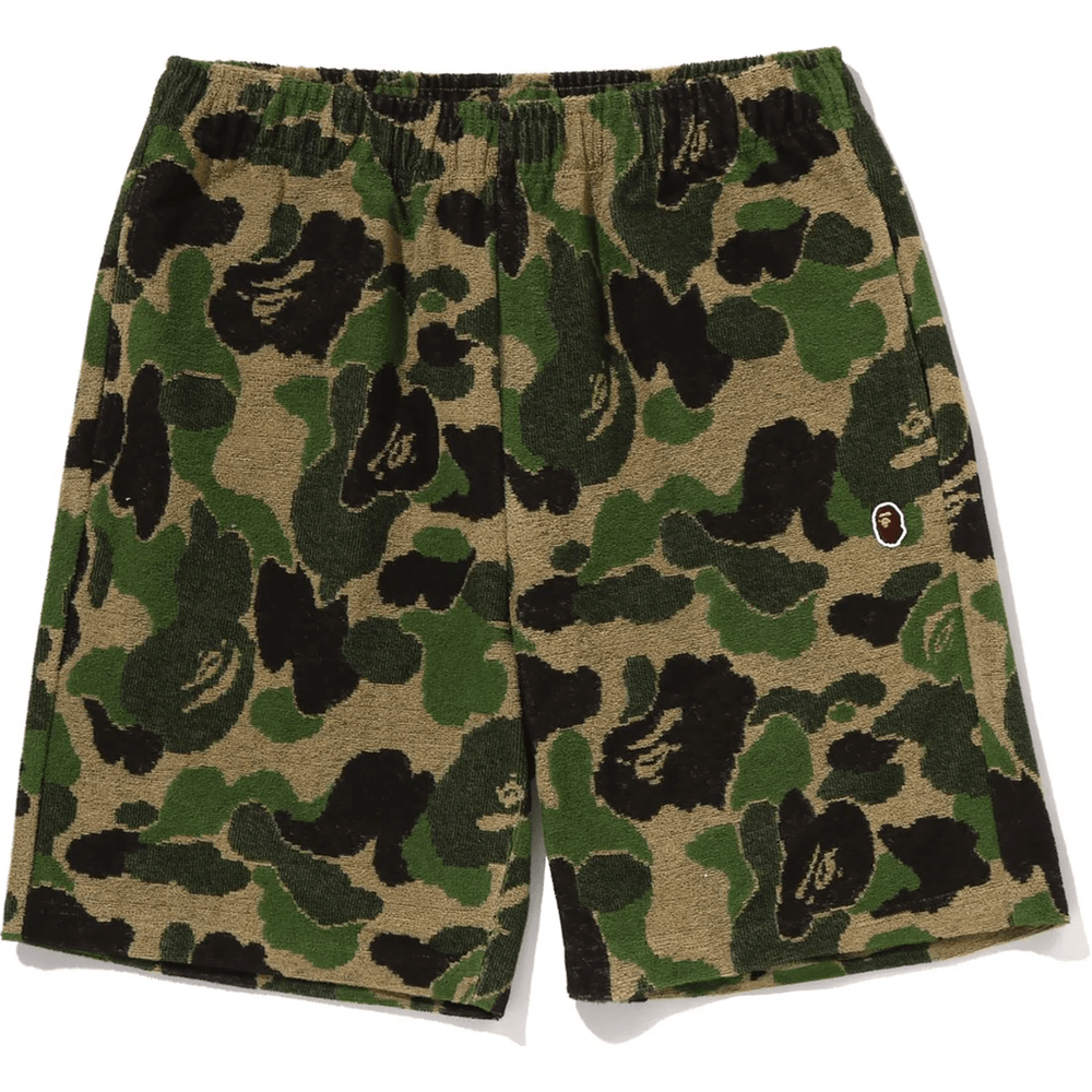 Bape Abc Camo Pile Ena Točka Kratke Hlače Moške Zelene