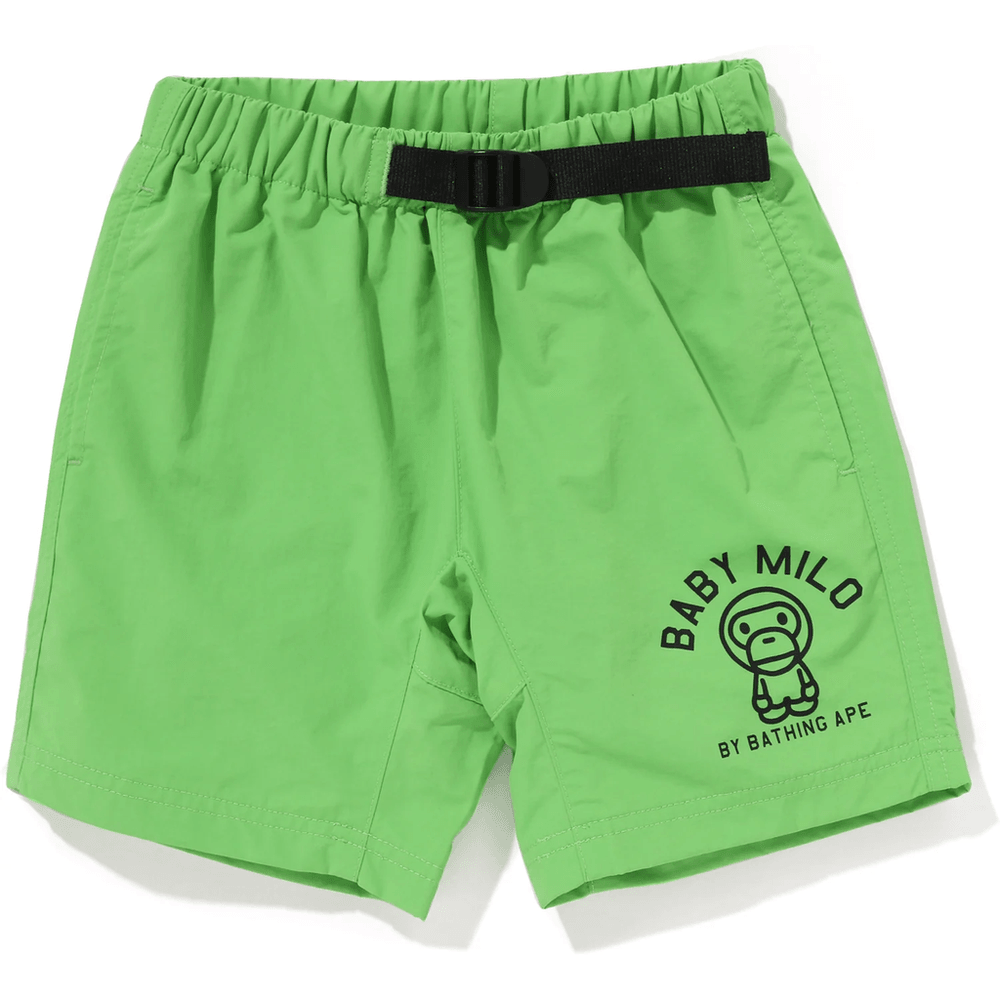 Bape BABY MILO CLIMBING SHORTS KIDS Green