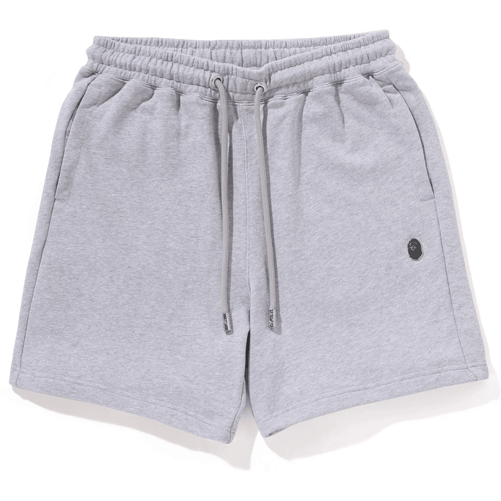 Bape ONE POINT RELAXED FIT SWEAT SHORTS MENS Gray