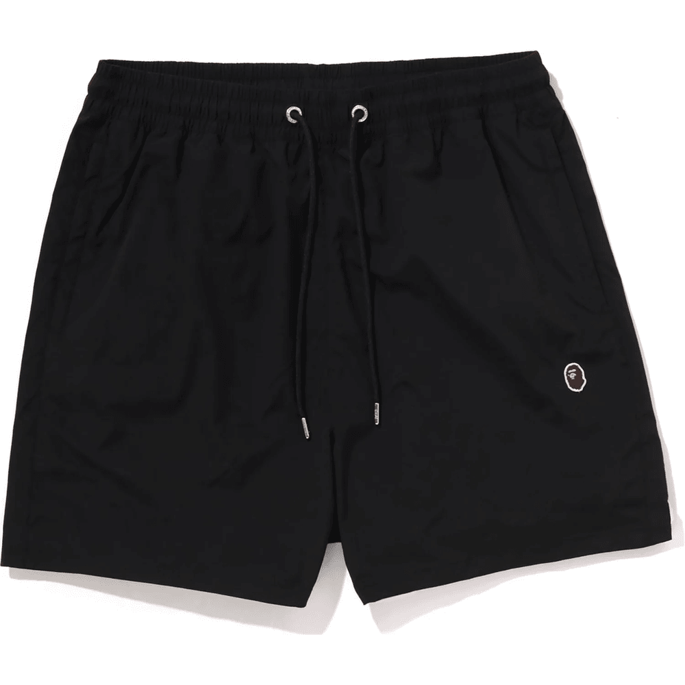 Bape ONE POINT RELAXED FIT WATER SHORTS MENS Black
