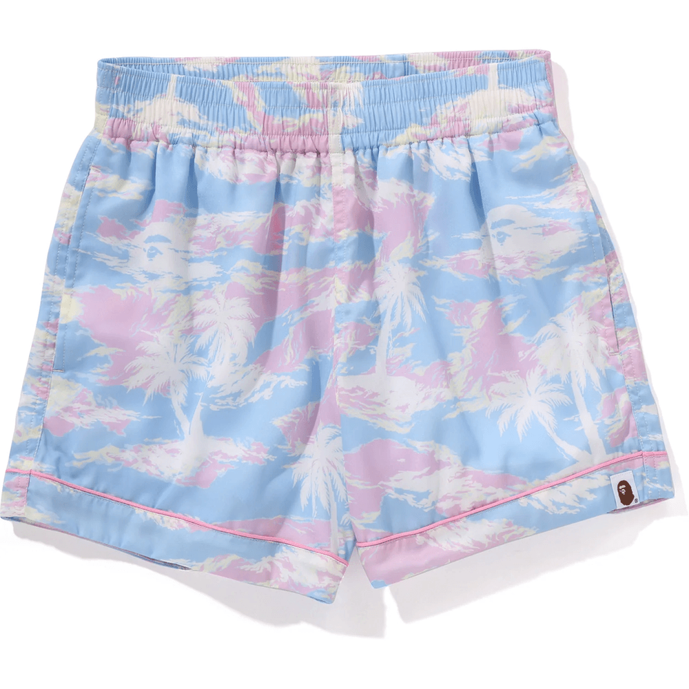 Bape PALM TREE CAMO SHORTS LADIES Multi