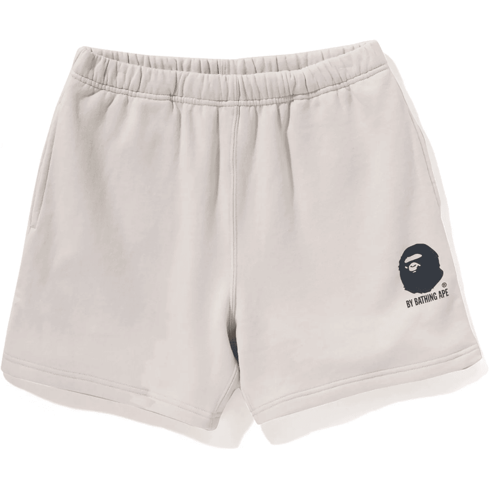 Bape BY BATHING APE SWEAT SHORTS LADIES Ivory