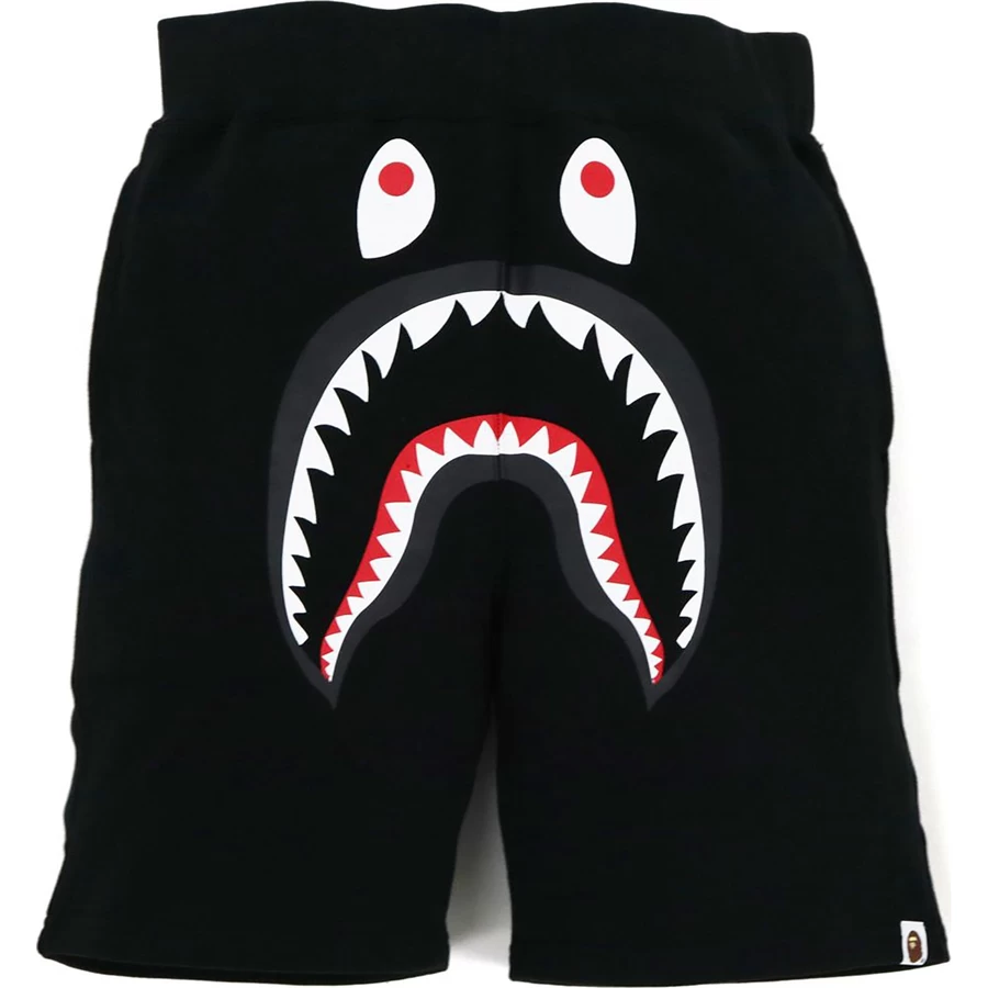 Bape SHARK SWEAT SHORTS MENS