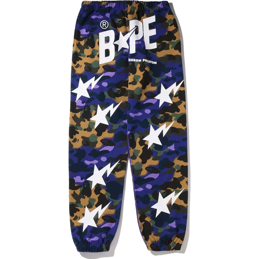Bape Bape X Heron Preston Mix 1st Camo Sweat Pants мъжки