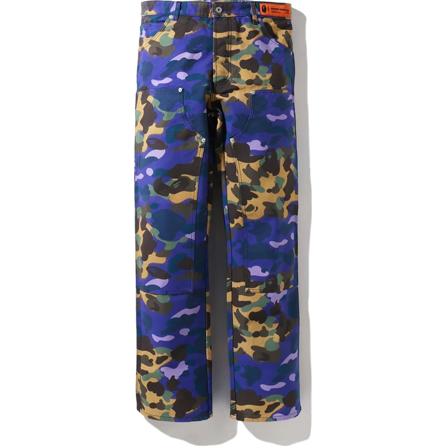 Bape BAPE X HERON PRESTON MIX 1ST CAMO DUCK PAINTER PANTS M2 MENS