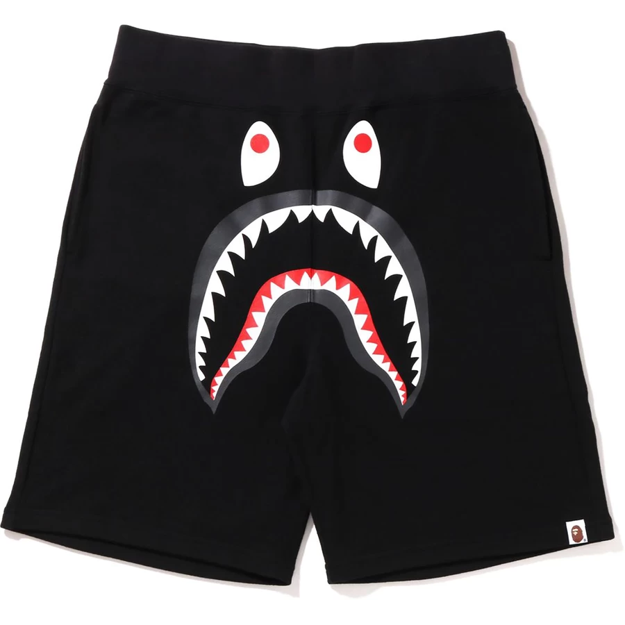 Bape SHARK SWEAT SHORTS MENS