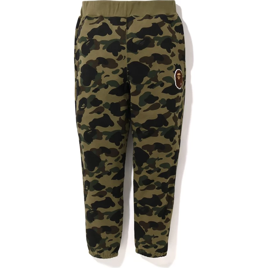 Bape 1st Camo Ape Head Patched Sweet Pants Mens