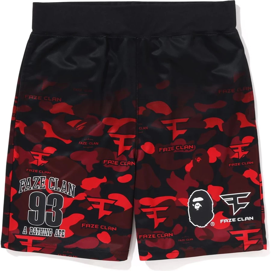 Bape Bape X Faze Clan Juego Pantalones Cortos Para Hombre