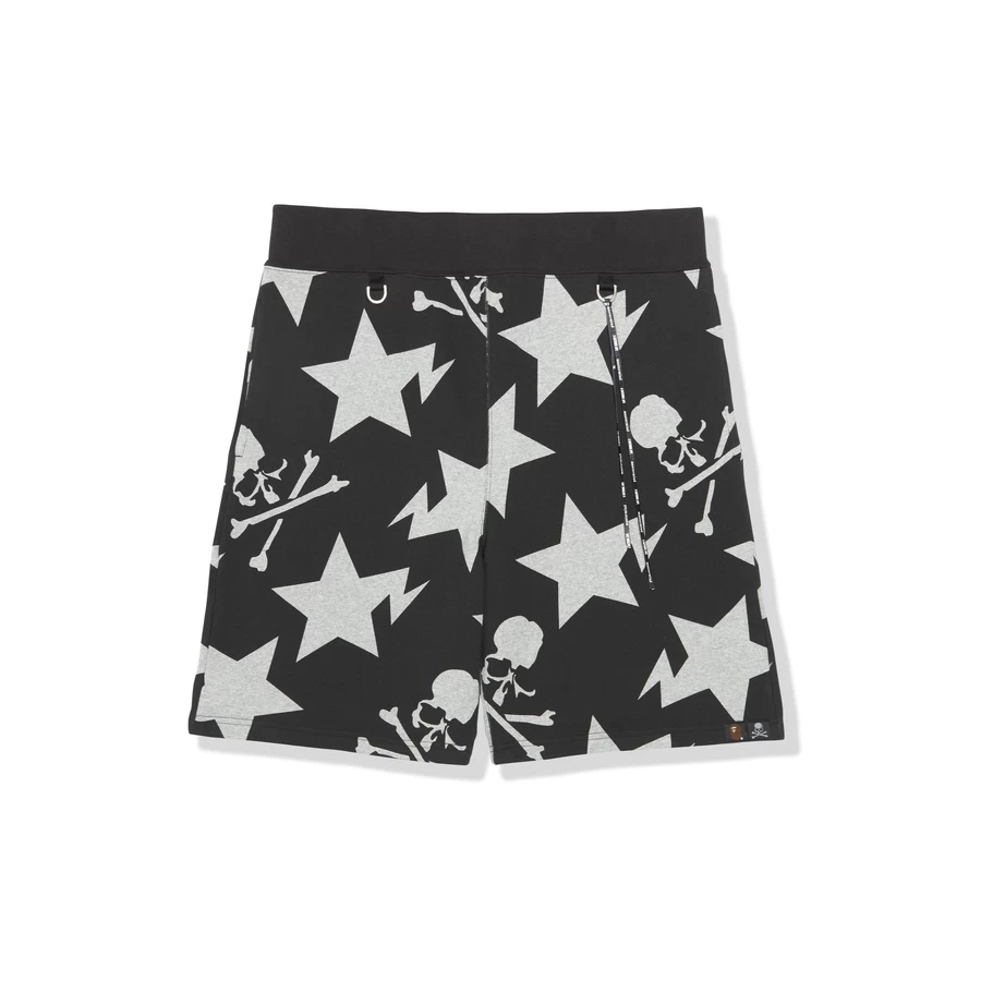 Bape MM BAPE STA PATTERN SWEAT SHORTS MENS