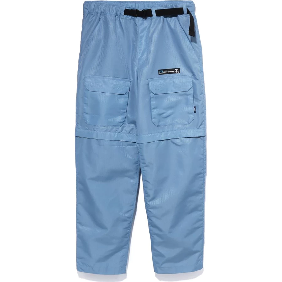 Bape HONEYCOMB BIG POCKET DETACHABLE PANTS MENS