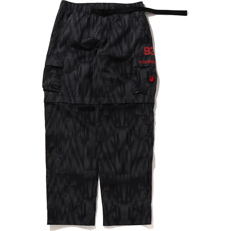 Bape BAPE SPEED RACER DETACHABLE PANTS MENS