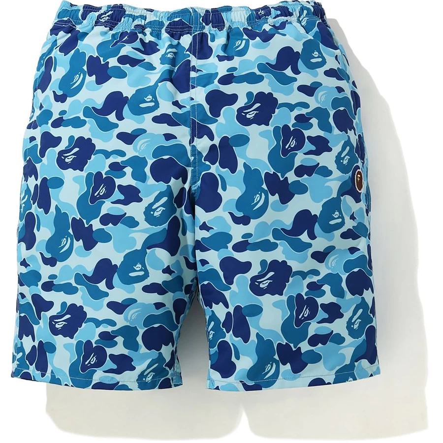 Bape Abc Camo Pantalones Cortos De Playa Para Hombre