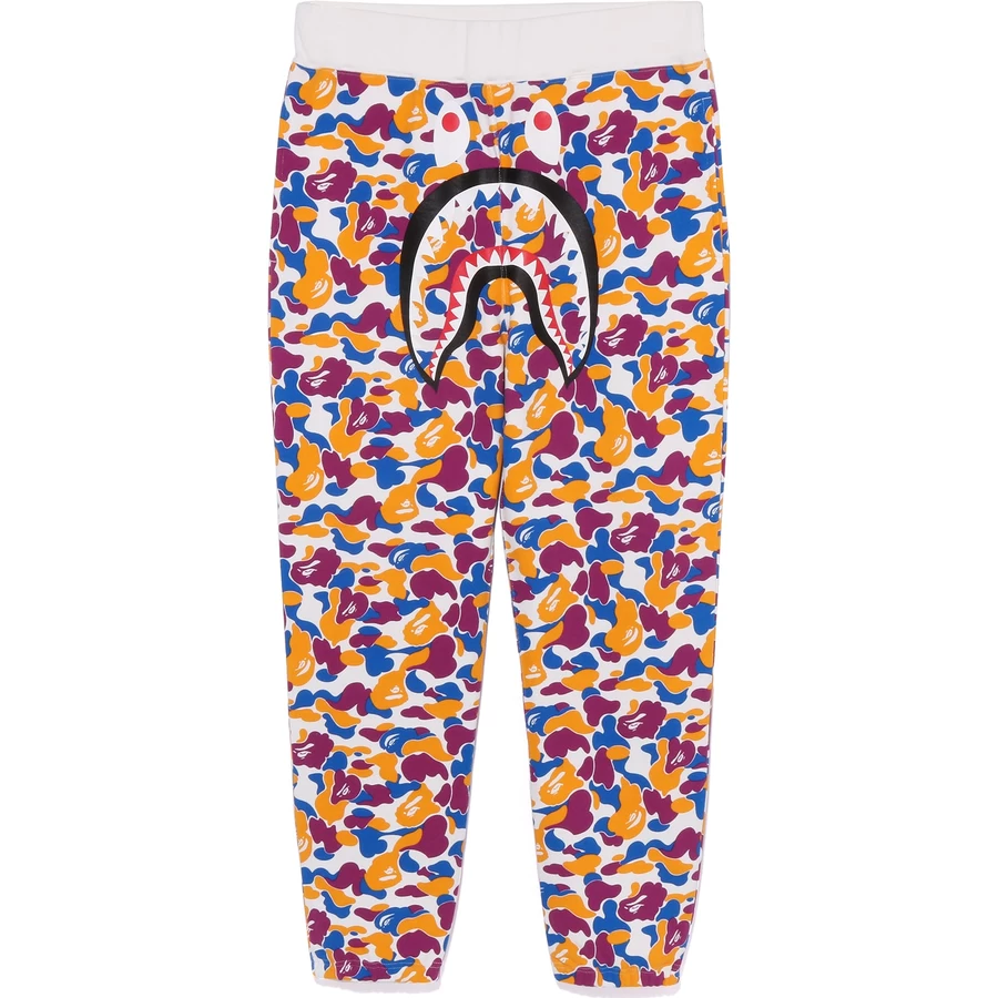 Bape Bape Store® La 5th Anniv. La Camo Shark Prakaito Kelnės Vyriškos