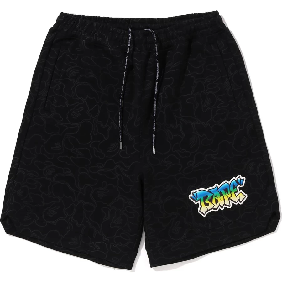 Pantalones Cortos De Baloncesto De Camuflaje Bape Line Para Hombre