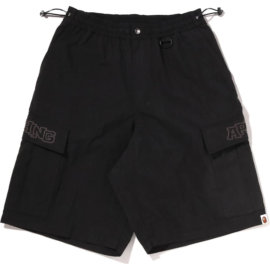Bape Pantalones Cortos Cargo Anchos Para Hombre