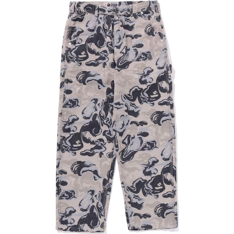Bape BAPE ART CAMO GOBELIN WORK PANTS MENS