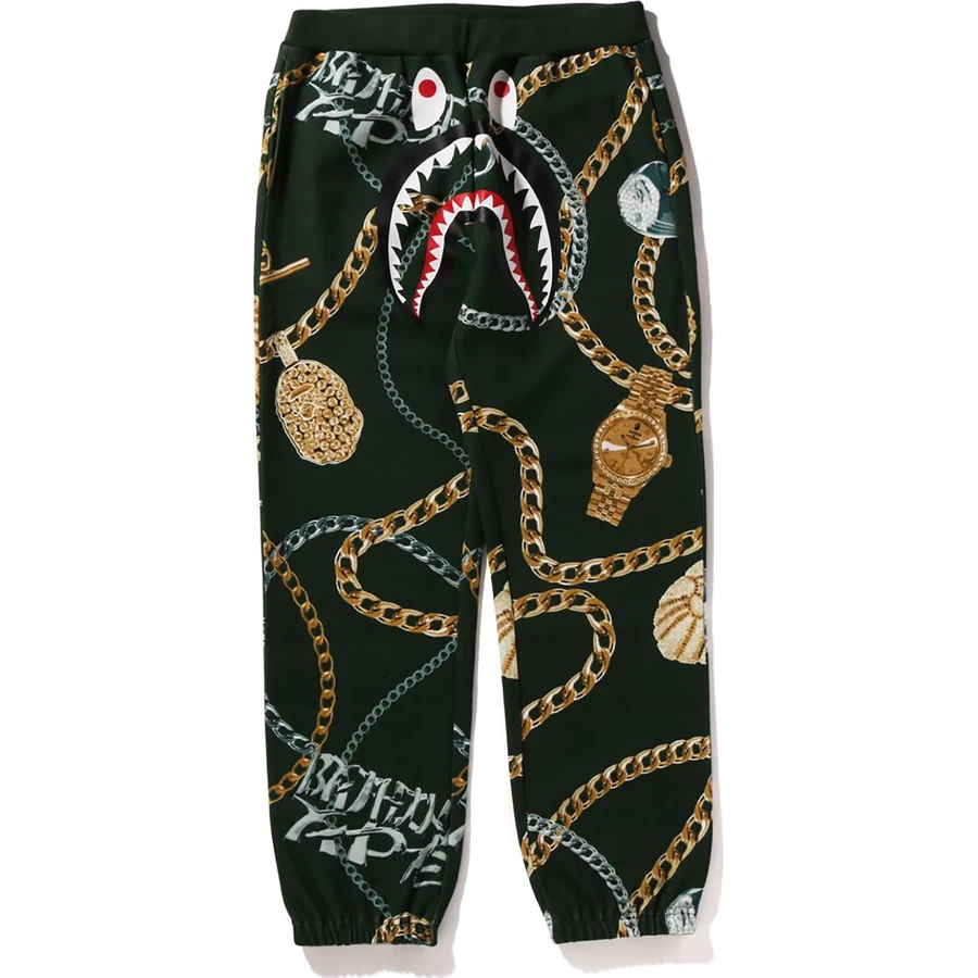 мъжки спортни панталони Bape Bape Jewels Shark