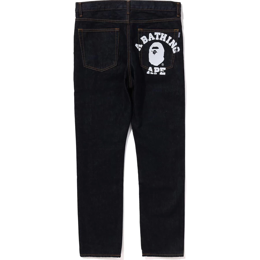 Bape Type-05 колежански дънкови панталони мъжки