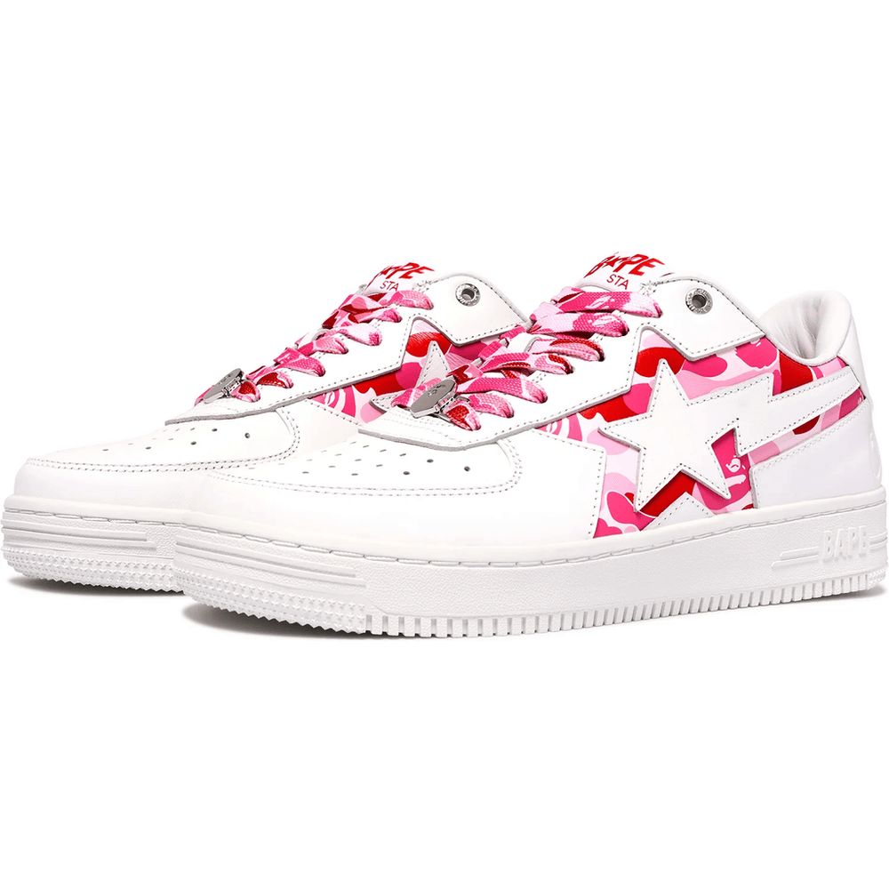 BAPE STA ICON ABC CAMO MENS Pink