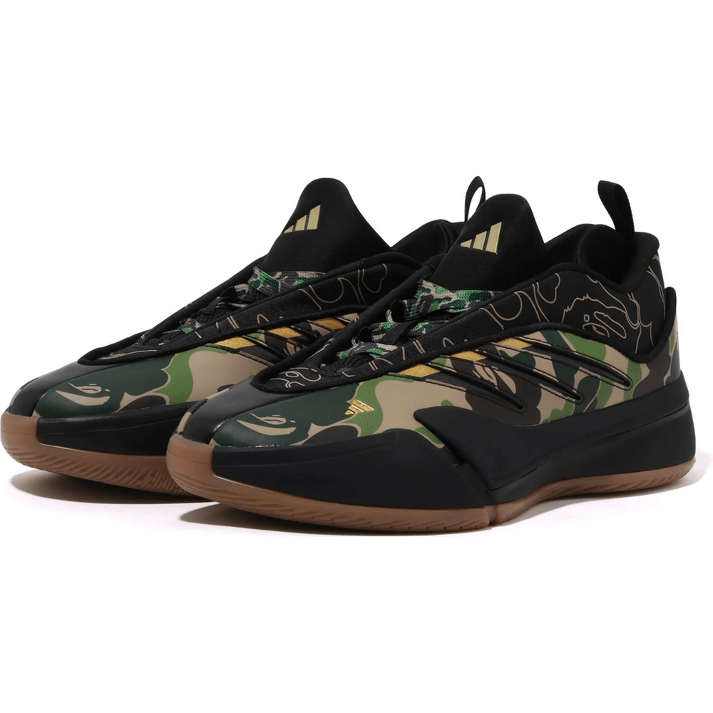BAPE X ADIDAS - DAME 9 BAPE CAMO MENS Green