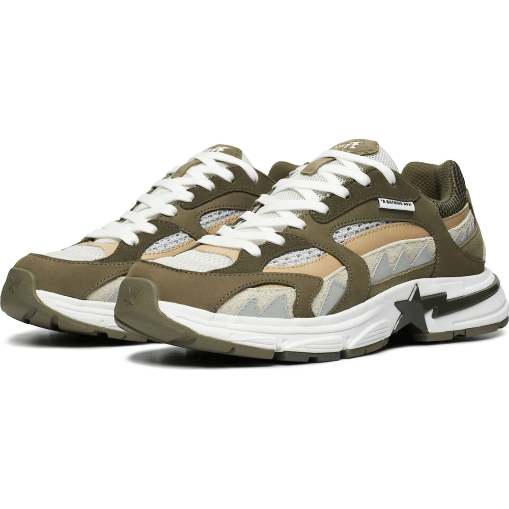 Bape SHARK STA #2 MENS Olive Drab