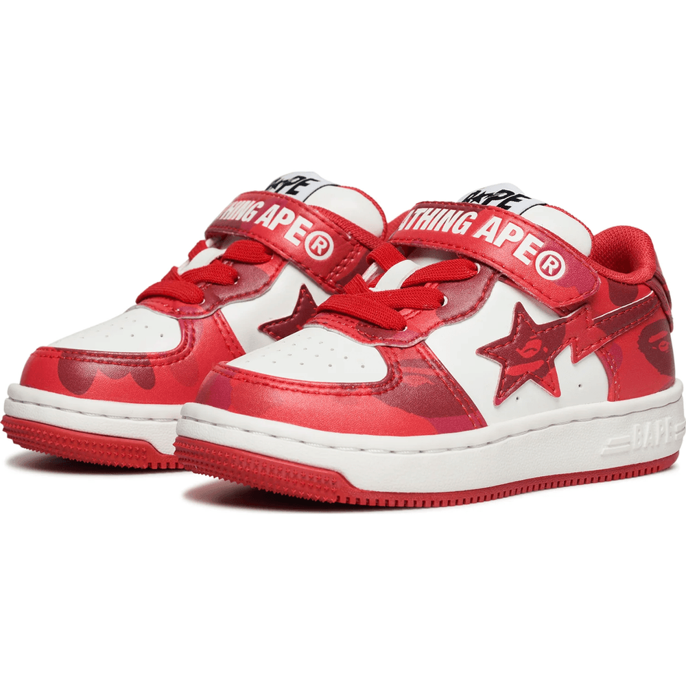 BAPE STA#1 KIDS Red