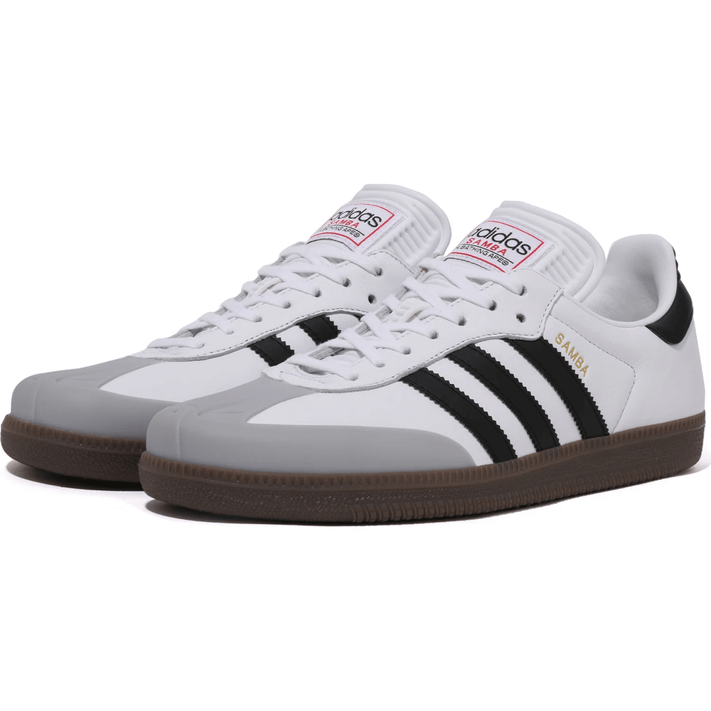 BAPE X ADIDAS - SAMBA MENS White