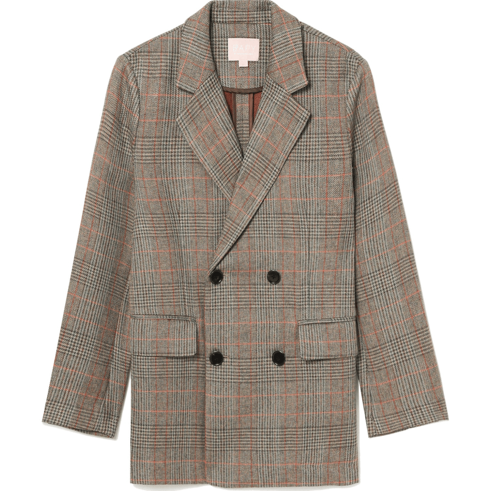 Bape BAPY DOUBLE BREAST BLAZER LADIES Brown