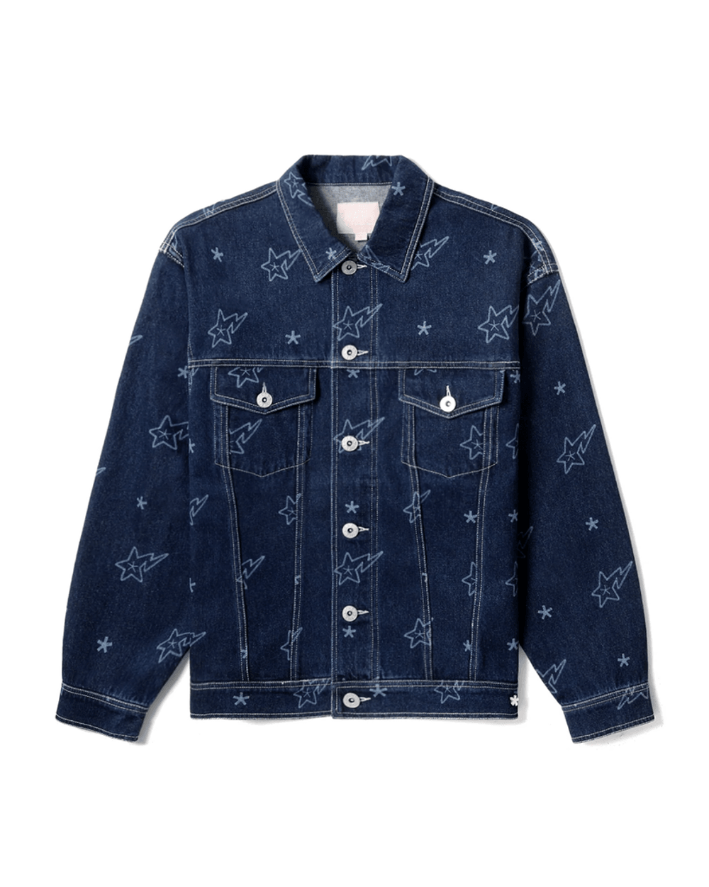 BAPY BAPE STA DENIM JACKET LADIES Dark Blue