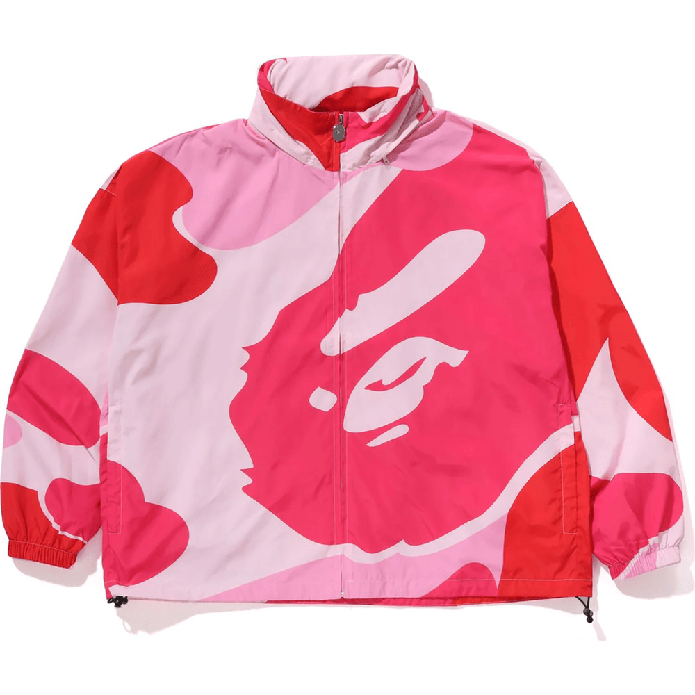 Bape ABC CAMO HOODED JACKET MENS Pink