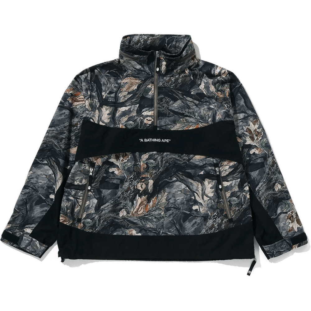 Bape TREE EDGE CAMO ANORAK JACKET MENS Brown