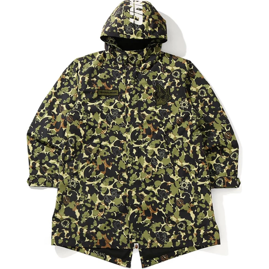 Bape Bape X Mo'wax X Unkle Camo M-51 パーカー ジャケット メンズ