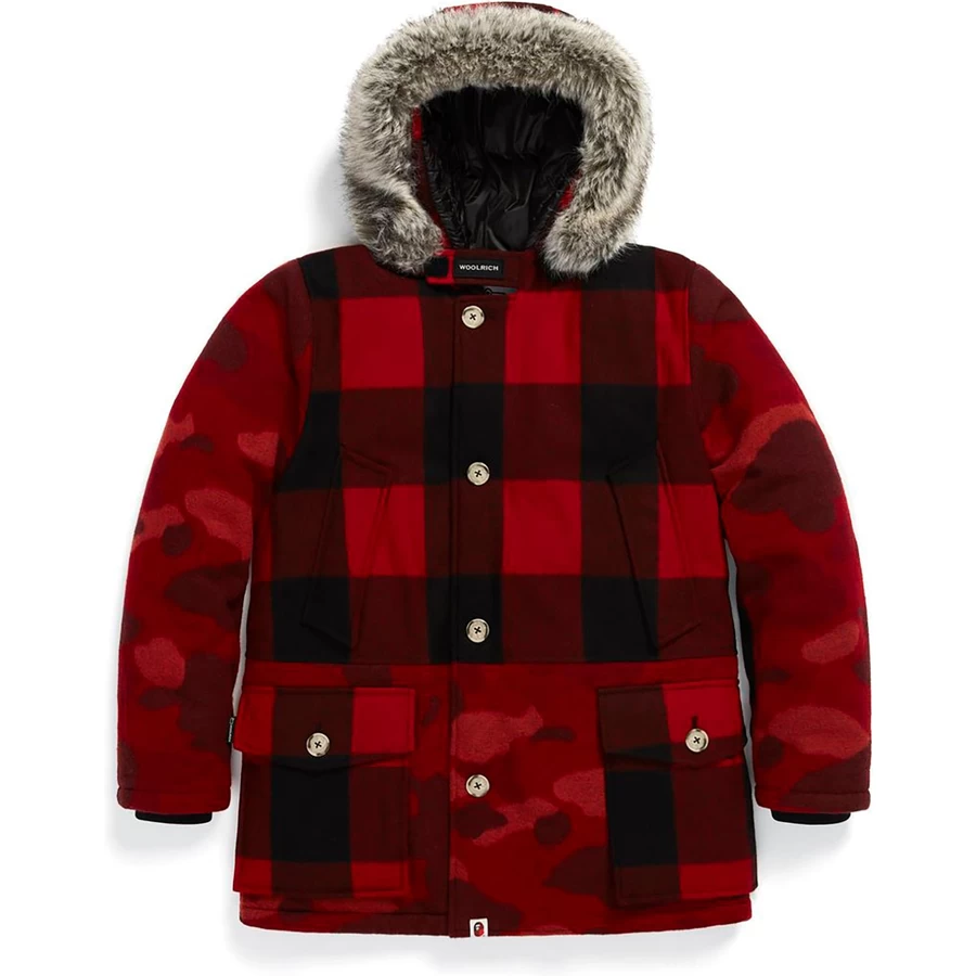 Parka ártica Bape X Woolrich Hombre