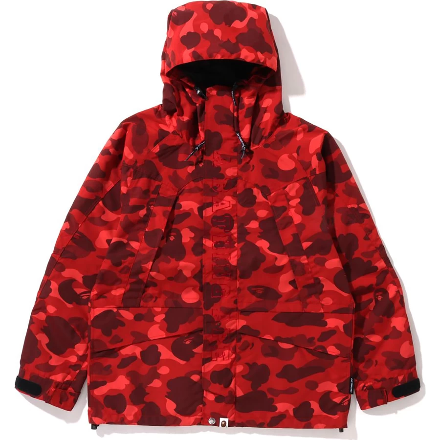 Giacca Da Snowboard Bape Color Camo Da Uomo