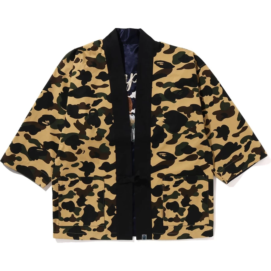 Bape 1ST CAMO CRAFT MAN REVERSIBLE JACKET MENS