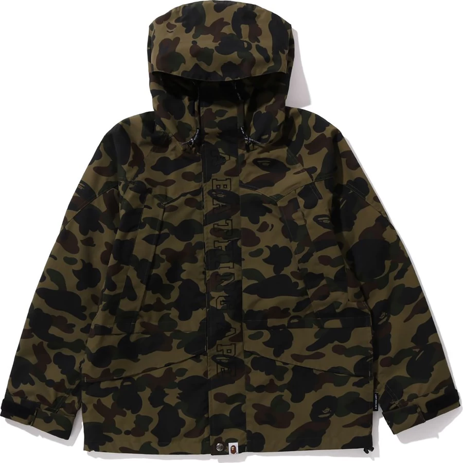 Bape 1st Camo スノーボード ジャケット メンズ