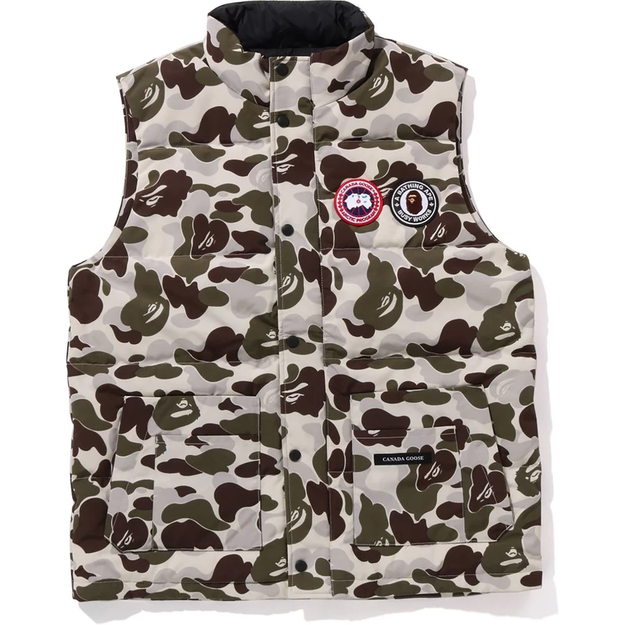 Bape Bape X Canada Goose Freestyle Vest Herre