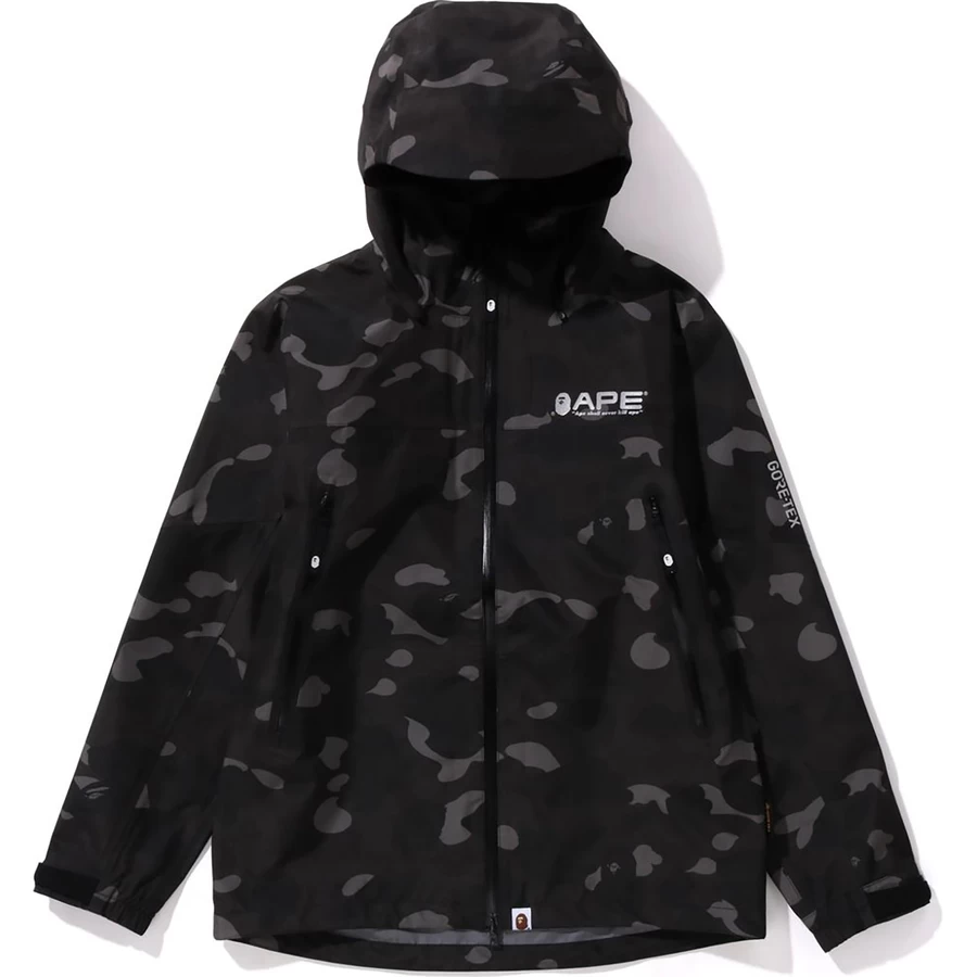 Chaqueta Bape Gore-tex Color Camo Shell Para Hombre