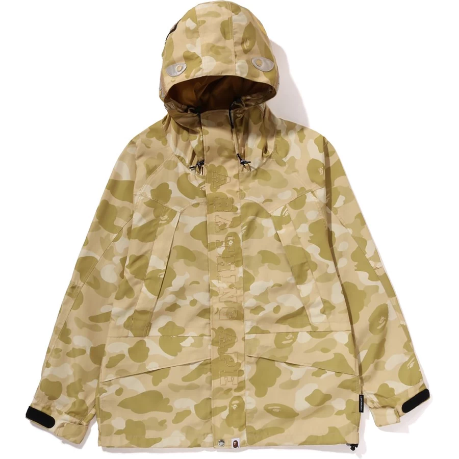 Chaqueta De Snowboard Bape Color Camo Tiburón Para Hombre