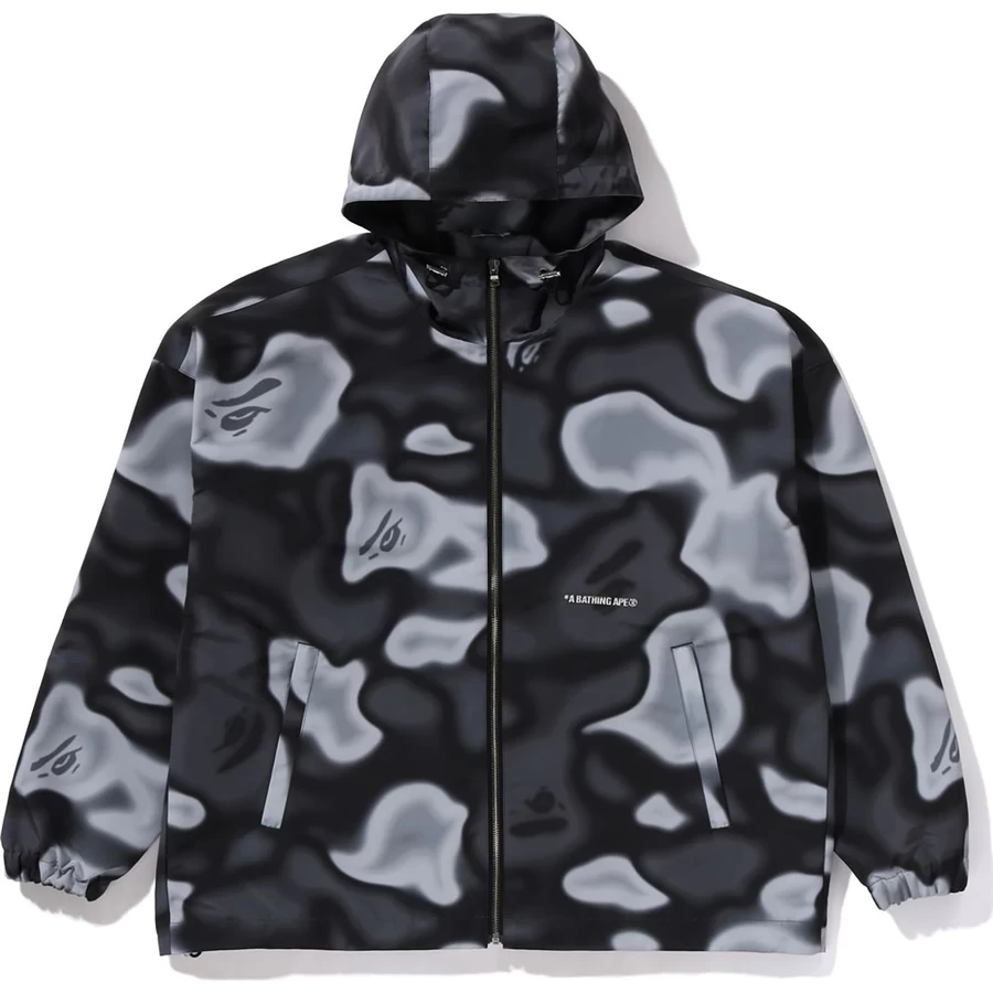 Bape LIQUID CAMO HOODIE JACKET MENS