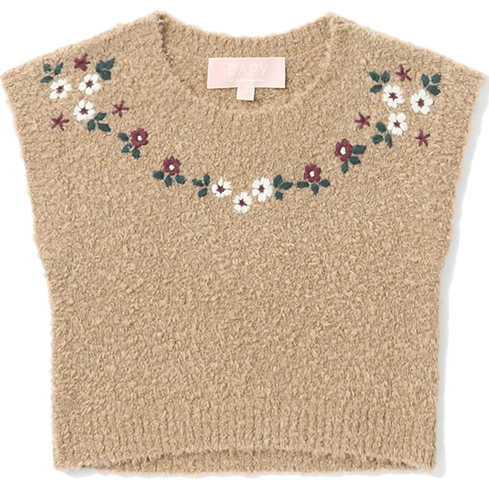 Bape BAPY FLORAL VEST LADIES Beige