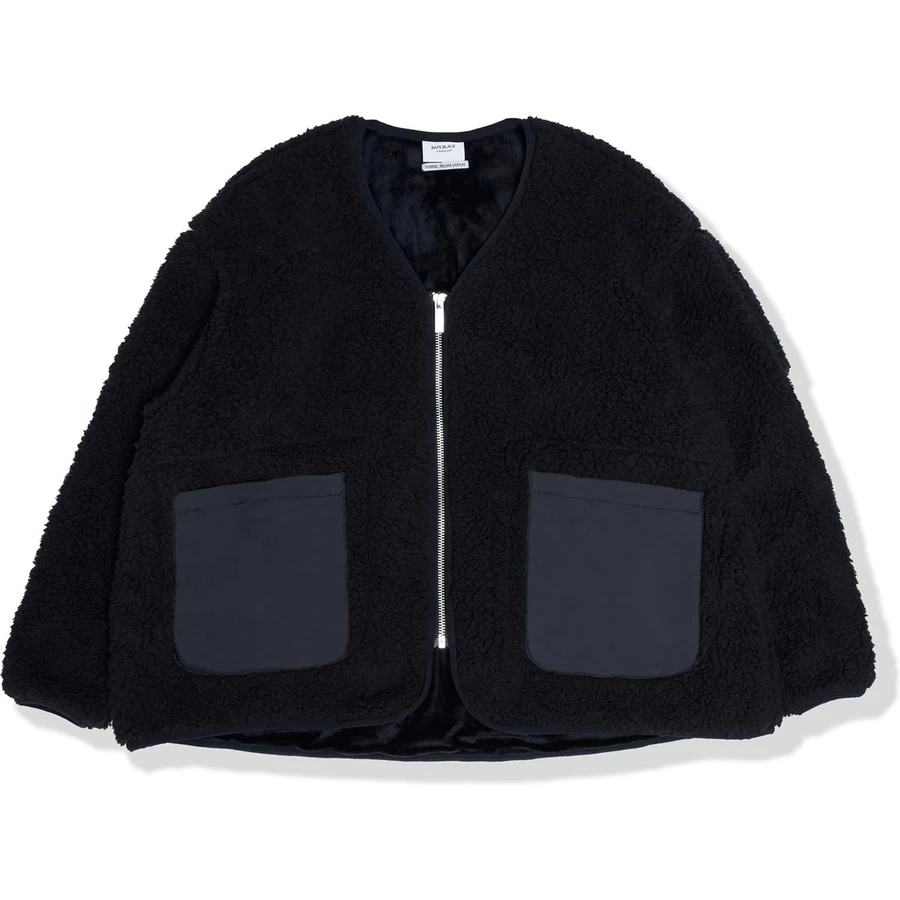 Bape BAPE BLACK BAPE LOGO BASEBALL SHIRT MENS