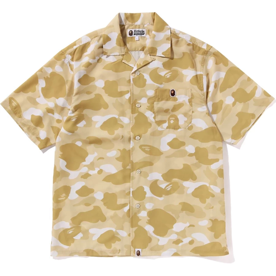 Bape COLOR CAMO APE HEAD ONE POINT SHIRT MENS