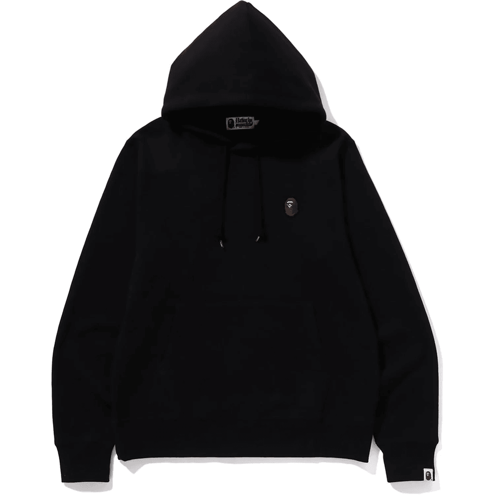Bape ONE POINT PULLOVER HOODIE MENS Black